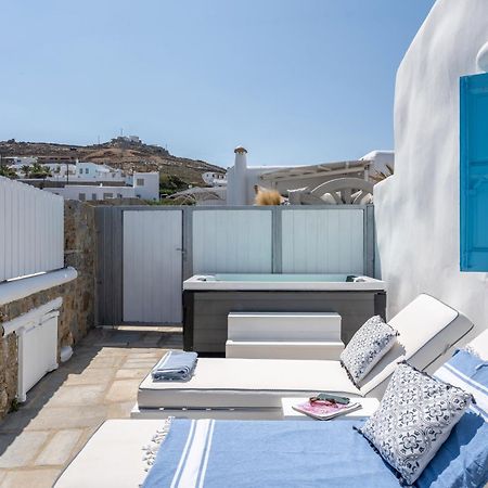 Вілла Luxury Sea House By Blue Waters Mykonos Орнос Екстер'єр фото