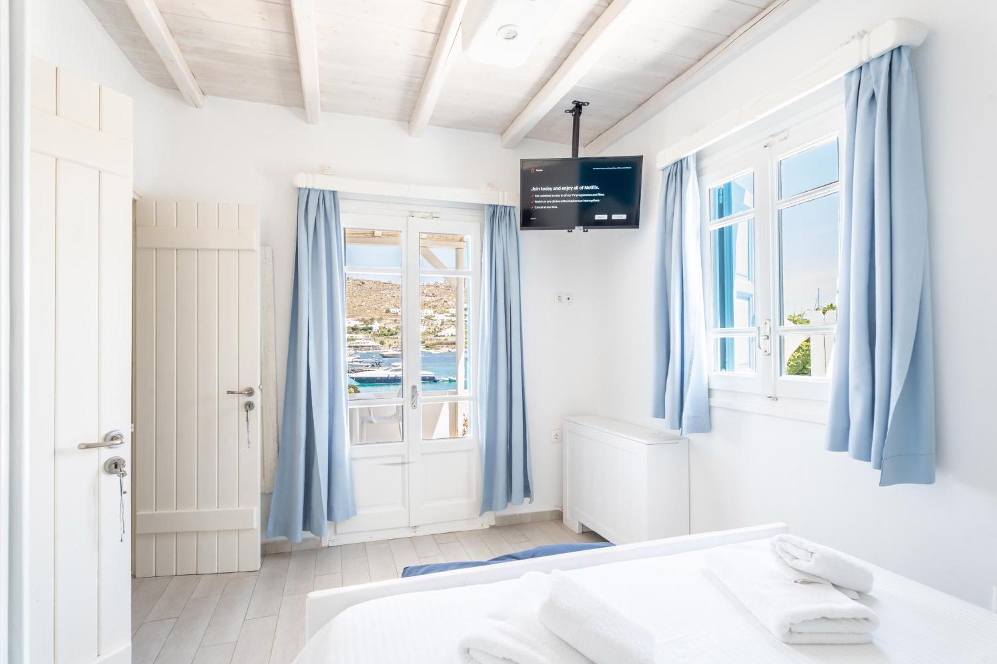 Вілла Luxury Sea House By Blue Waters Mykonos Орнос Екстер'єр фото