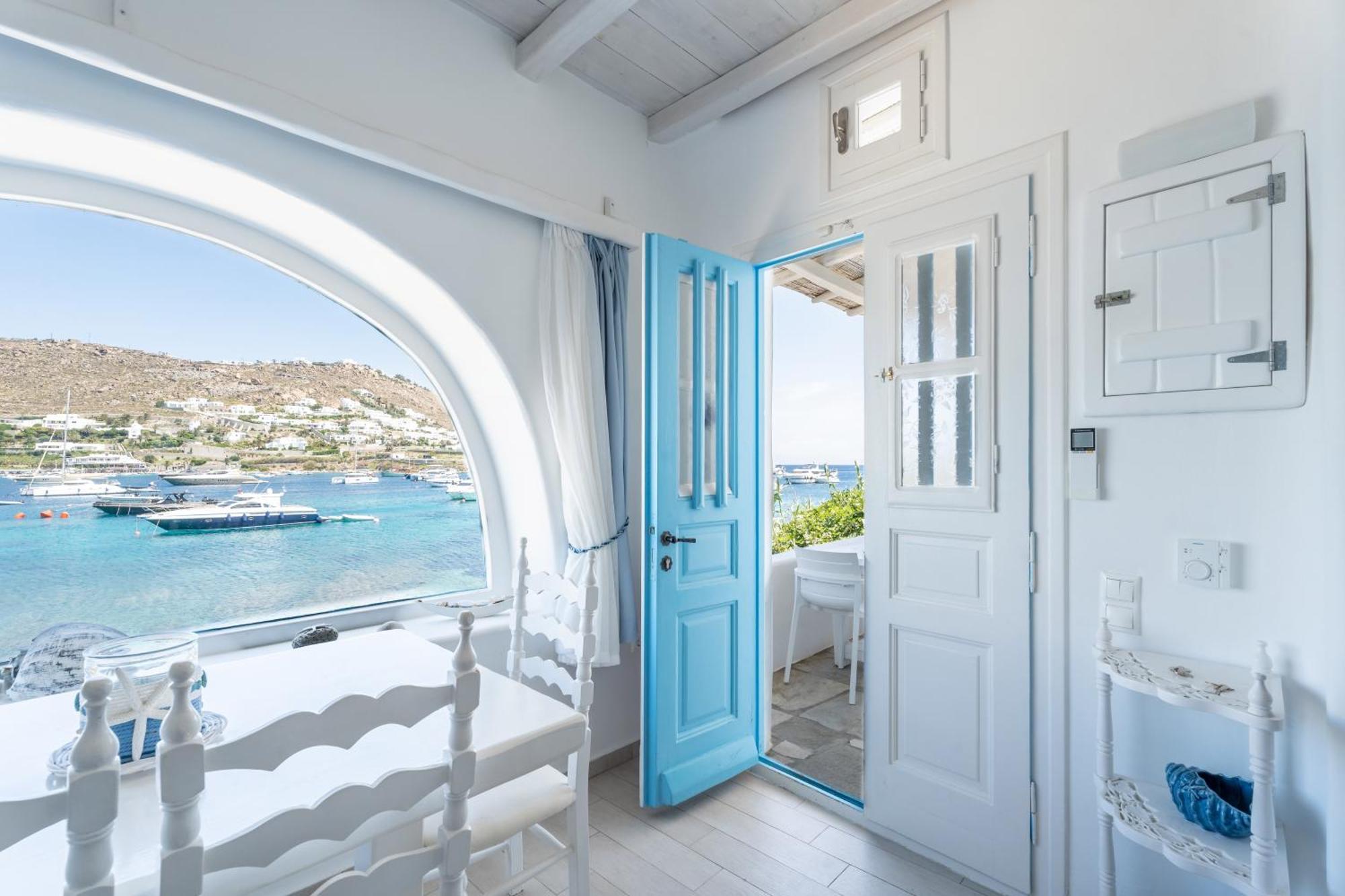 Вілла Luxury Sea House By Blue Waters Mykonos Орнос Екстер'єр фото