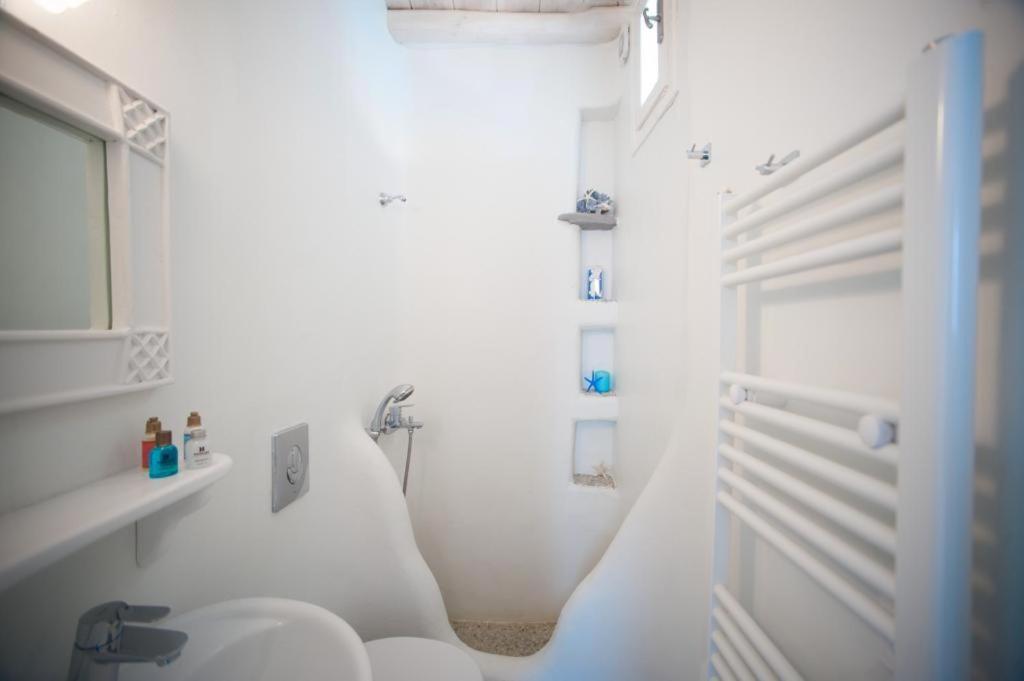 Вілла Luxury Sea House By Blue Waters Mykonos Орнос Екстер'єр фото