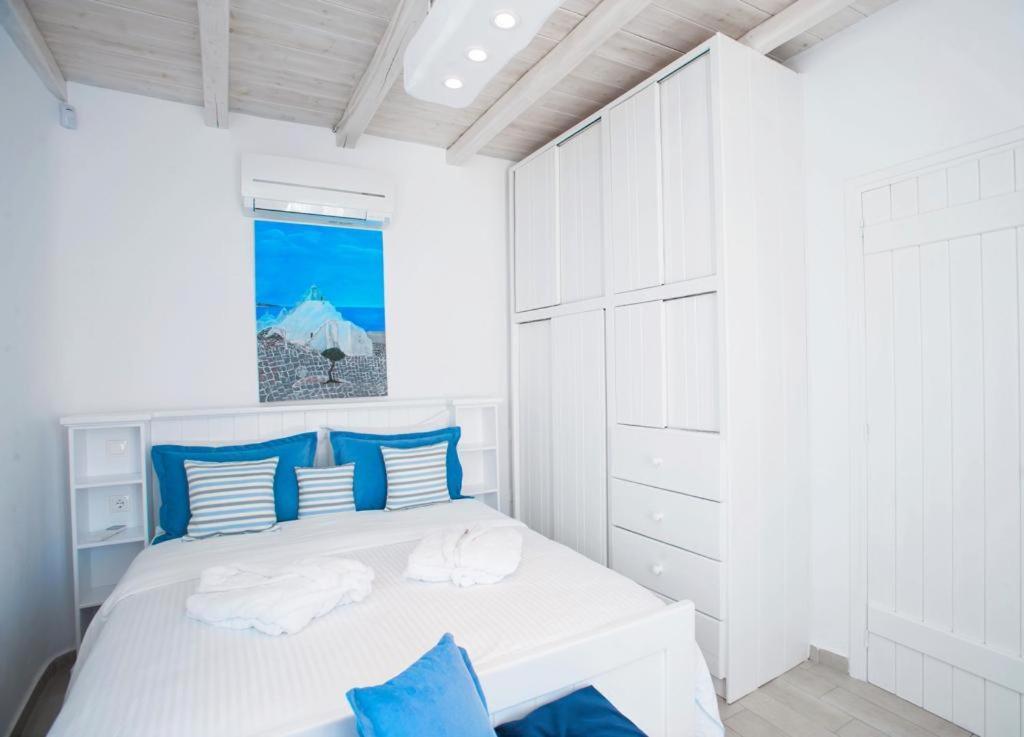 Вілла Luxury Sea House By Blue Waters Mykonos Орнос Екстер'єр фото