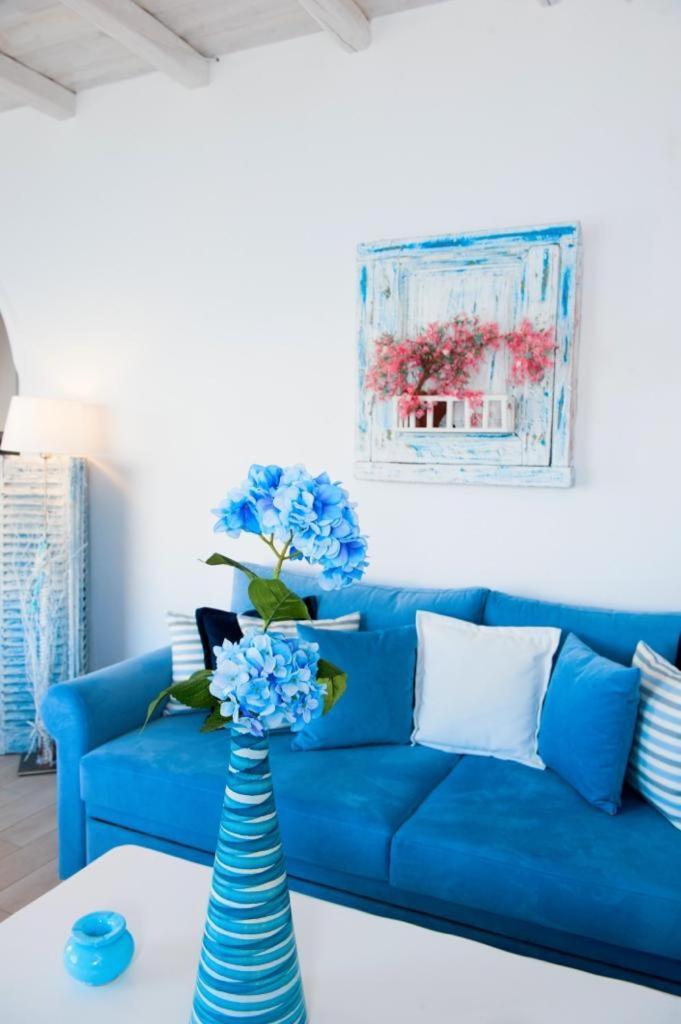 Вілла Luxury Sea House By Blue Waters Mykonos Орнос Екстер'єр фото